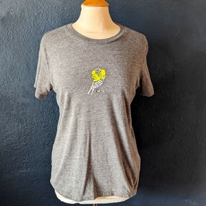 Vans yellow rose graphic tea small